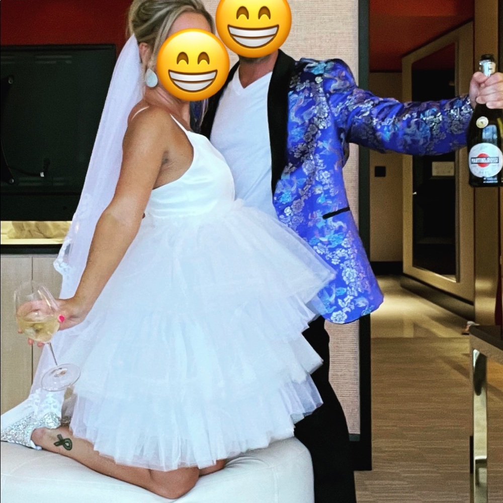 Custom wedding/bachelorette/shower tulle dress - Picture 3 of 5